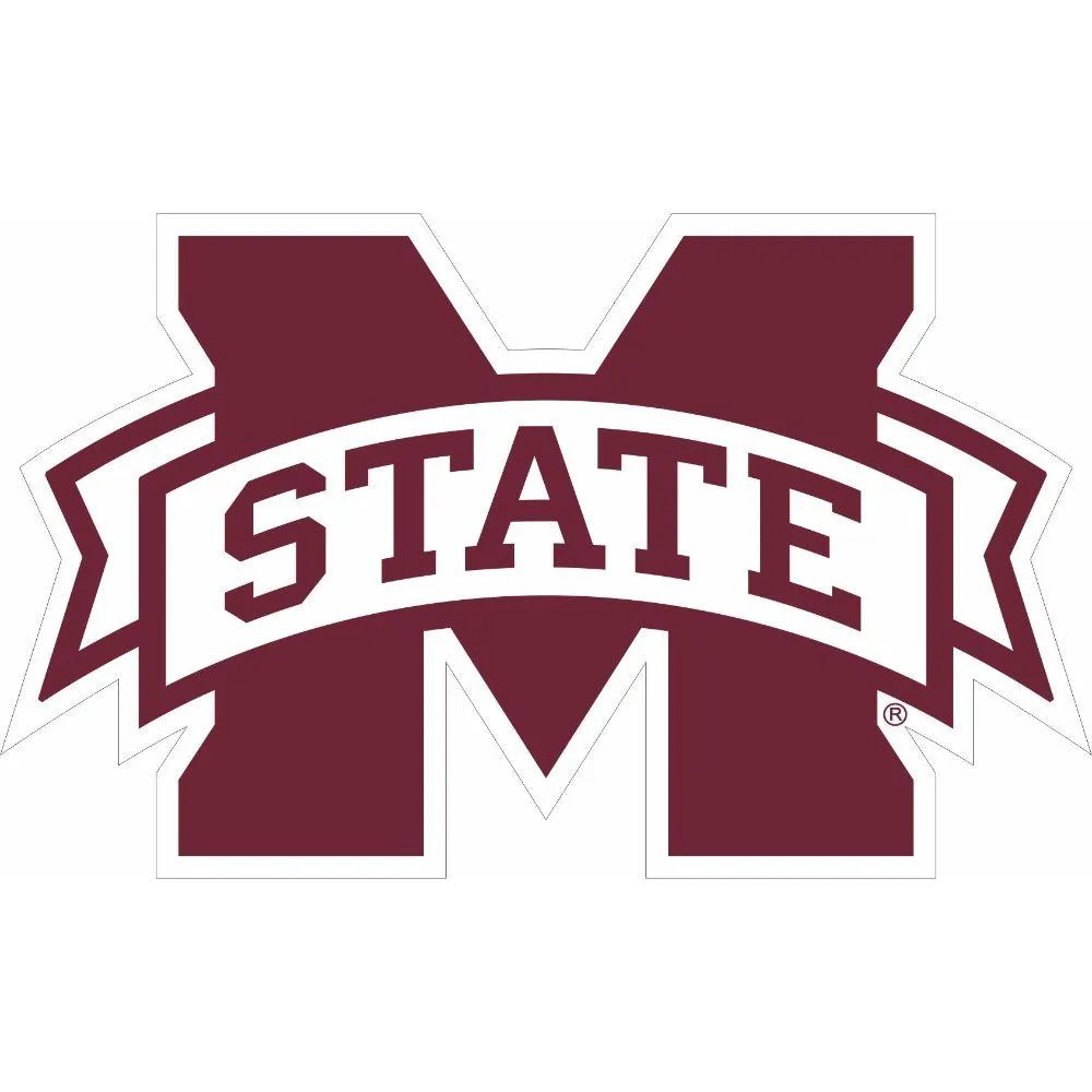  Bulldogs | Mississippi State 4  M State Decal | Alumni Hall