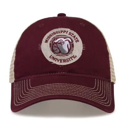  Bulldogs | Mississippi State The Game Circle Trucker Adjustable Hat | Alumni Hall