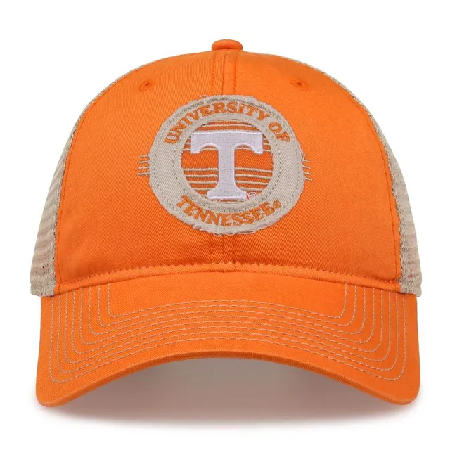 The Game Men's Tennessee Volunteers White Circle Adjustable Hat