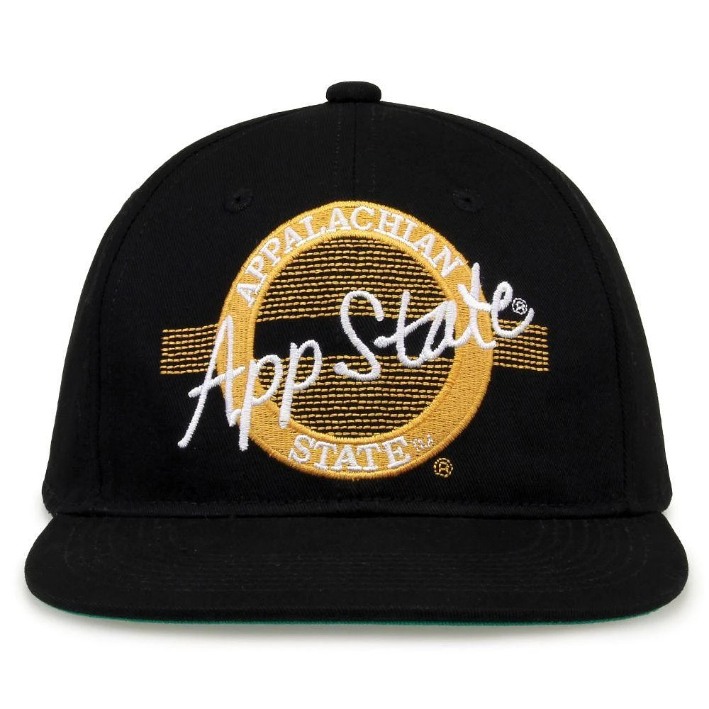 Appalachian State The Game Retro Circle Adjustable Hat