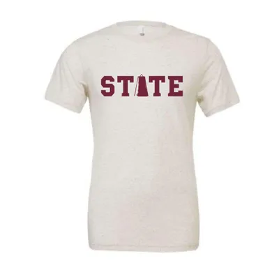 Ahs | Cowbell State Short Sleeve Tee Alumni Hall