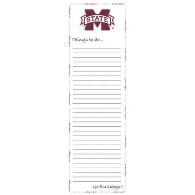 Mississippi State To-Do Pad