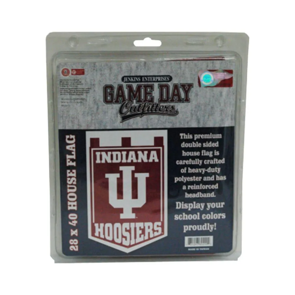  Hoosiers | Indiana 28 X 40  Banner Flag | Alumni Hall