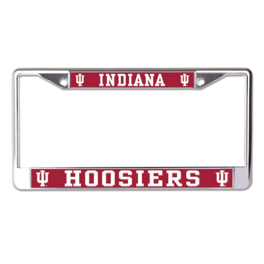  Hoosiers | Indiana Wincraft Hoosiers With Trident License Plate Frame | Alumni Hall