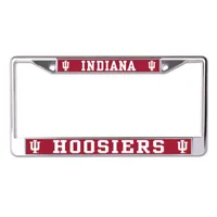  Hoosiers | Indiana Wincraft Hoosiers With Trident License Plate Frame | Alumni Hall