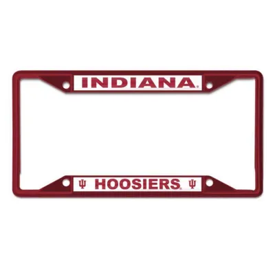  Hoosiers | Indiana Red License Plate Frame | Alumni Hall
