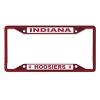  Hoosiers | Indiana Red License Plate Frame | Alumni Hall