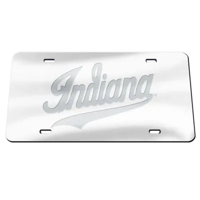  Hoosiers | Indiana Frosted License Plate | Alumni Hall