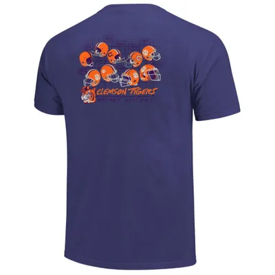 Clemson | Football Helmet History Comfort Colors Tee Alumni Hall