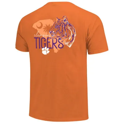 Clemson | Tiger State Comfort Colors Tee Alumni Hall