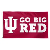  Hoosiers | Indiana 3 X 5 Go Big Red Flag | Alumni Hall