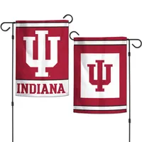  Hoosiers | Indiana 12 X 18 Two Sided Garden Flag | Alumni Hall