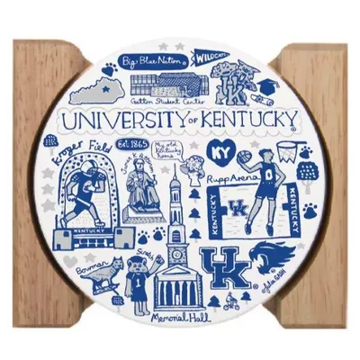  Cats | Kentucky Julia Gash 4- Pack Coasters | Alumni Hall