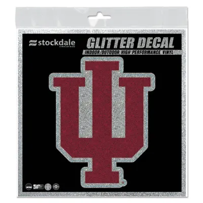  Hoosiers | Indiana 6 X 6 Glitter Decal | Alumni Hall