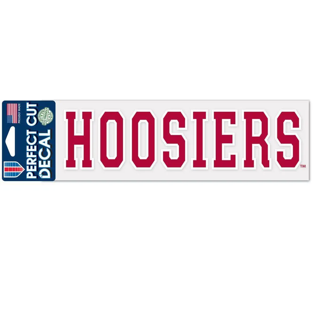  Hoosiers | Indiana 3 X 10 Hoosiers Mascot Decal | Alumni Hall