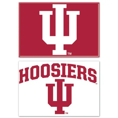  Hoosiers | Indiana 2 Pack Magnets | Alumni Hall