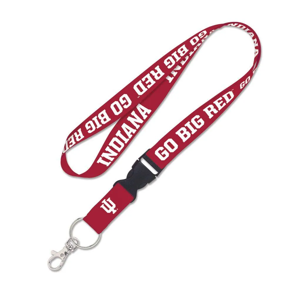  Hoosiers | Indiana 1 ' Breakaway Go Big Red Lanyard | Alumni Hall