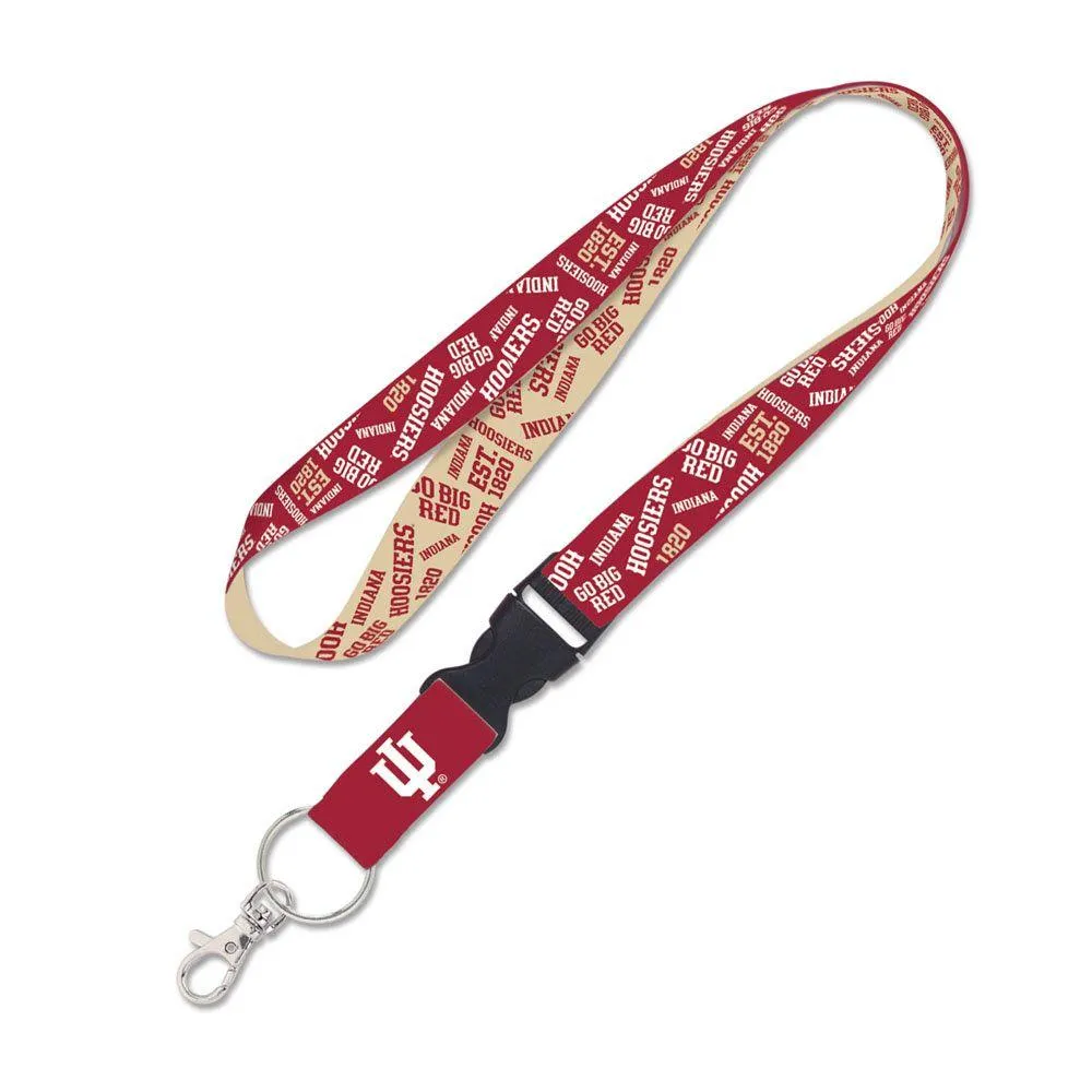  Hoosiers | Indiana 1 ' Scatter Detach Lanyard | Alumni Hall