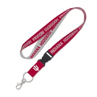  Hoosiers | Indiana 1 ' Heathered Detach Lanyard | Alumni Hall