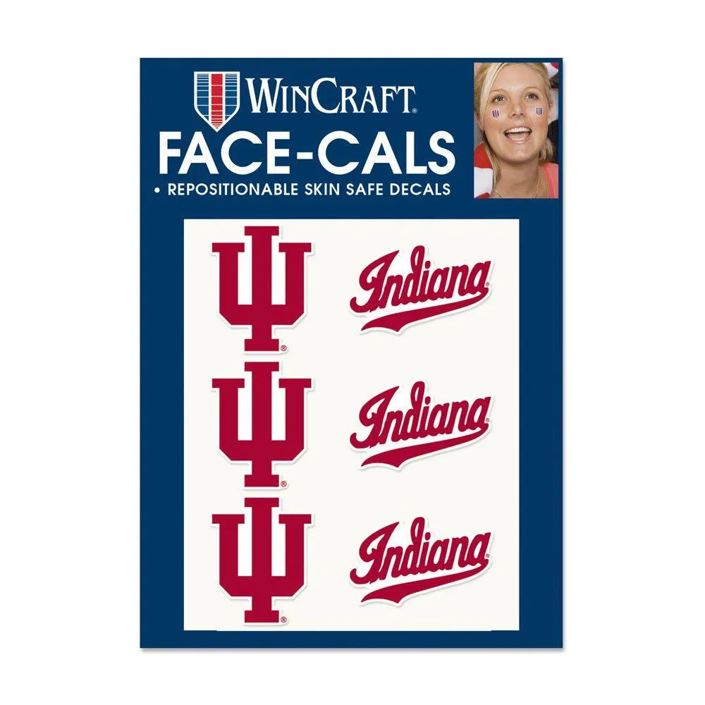  Hoosiers | Indiana Face Decal | Alumni Hall