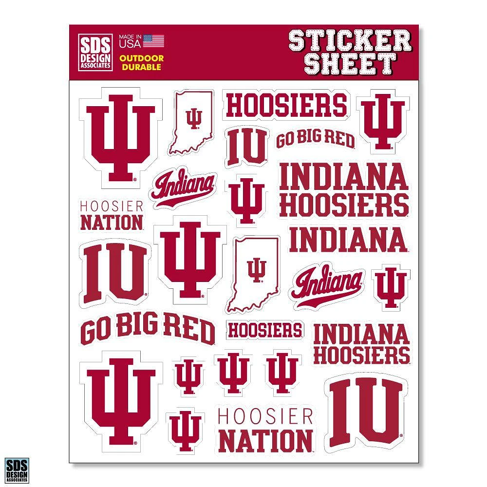 Indiana Standard Sticker Sheet