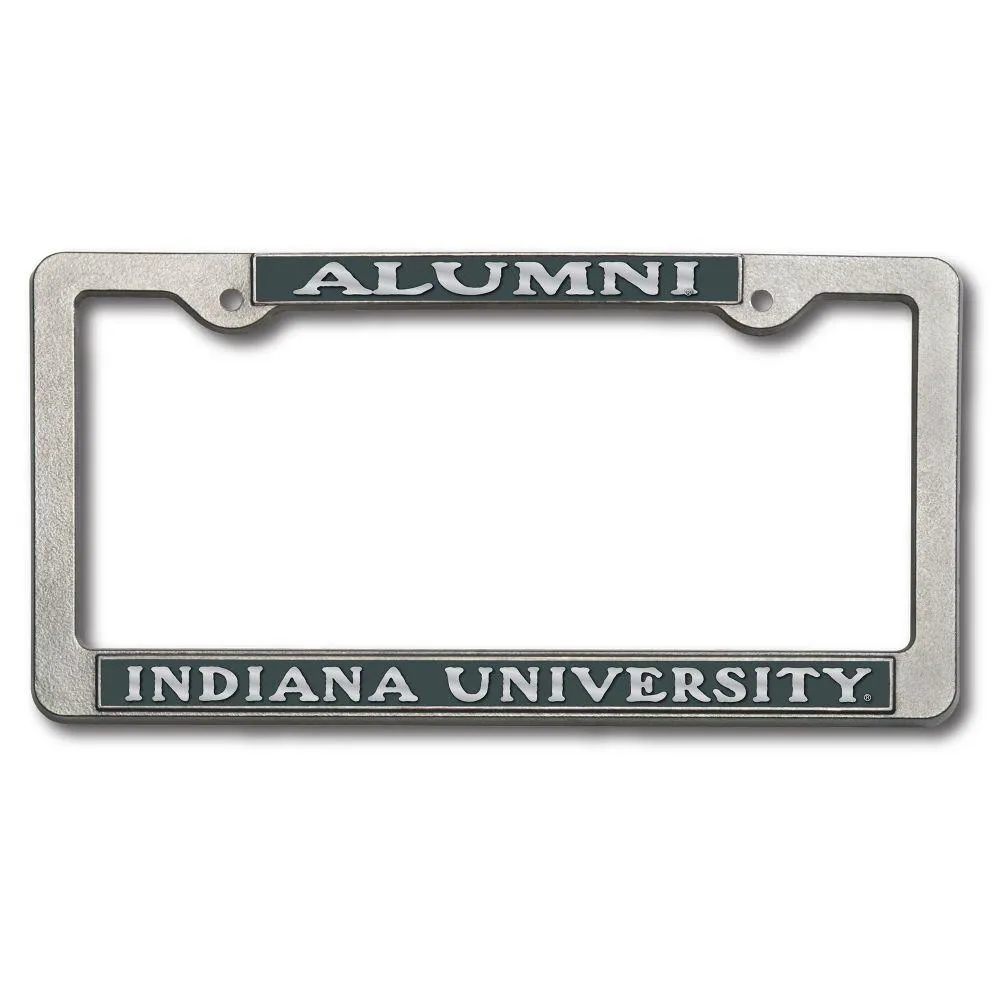  Hoosiers | Indiana Pewter Alumni License Plate Frame | Alumni Hall