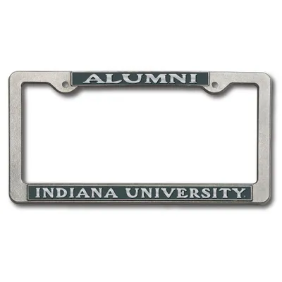  Hoosiers | Indiana Pewter Alumni License Plate Frame | Alumni Hall