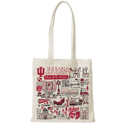  Hoosiers | Indiana Julia Gash Slim Canvas Tote | Alumni Hall