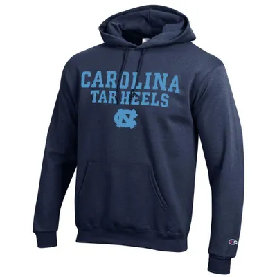 Unc | Carolina Champion Straight Stack Hoodie Alumni Hall