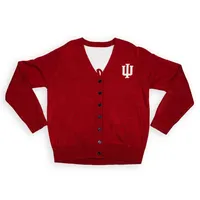 Hoosiers | Indiana Campus Ink Iu Script Cardigan Alumni Hall