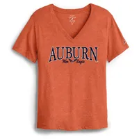 Aub | Auburn Vault League Intramural Boyfriend V- Neck Tee Alumni Hall