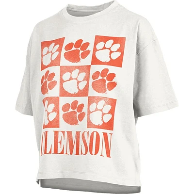 Clemson Pressbox Andy Rock And Roll Waist Length Tee