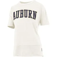 Aub | Auburn Pressbox White Gala Tee Alumni Hall