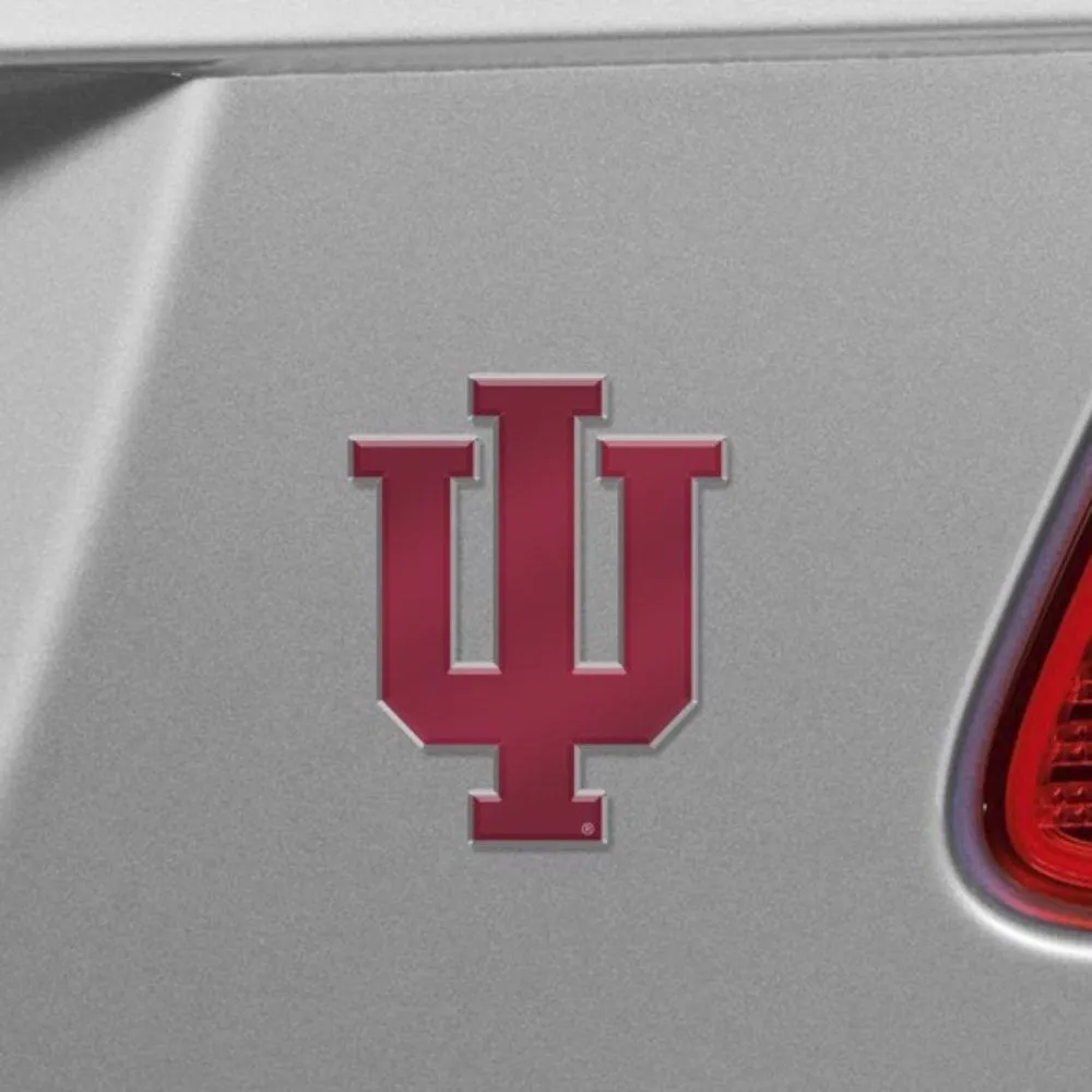  Hoosiers | Indiana Embossed Color Emblem | Alumni Hall