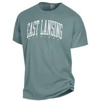 Spartans | East Lansing Arch Comfort Wash Tee Alumni Hall