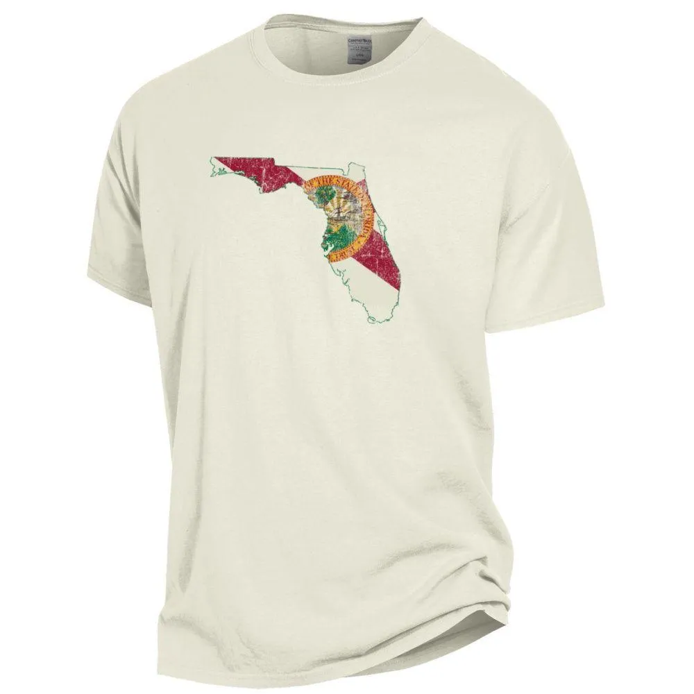 Florida Flag Fill Comfort Wash Tee | Alumni Hall