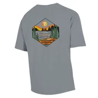 Vols | Tennessee Hexagon Lake Comfort Wash Tee Alumni Hall