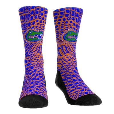 Gators | Florida Rock ' Em Gator Skin Crew Socks Alumni Hall