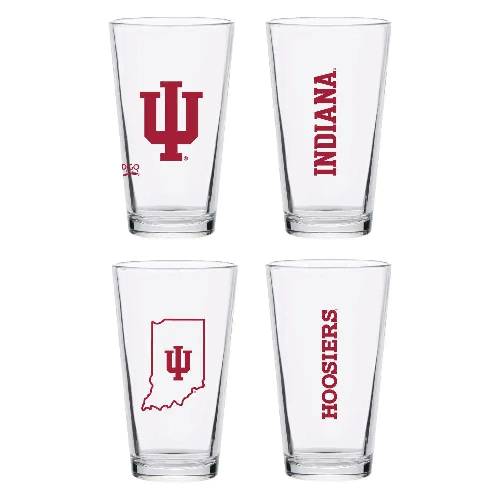  Hoosiers | Indiana 16oz Core Pint Glass | Alumni Hall