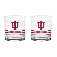  Hoosiers | Indiana 14oz Ring Rocks Glass | Alumni Hall