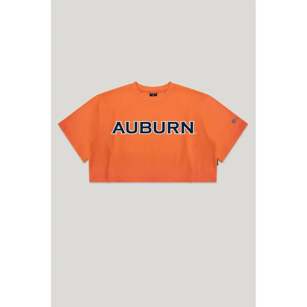 Aub | Auburn Track Cropped Tee Alumni Hall