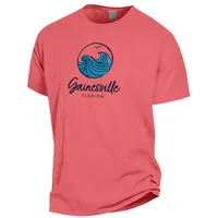 Gators | Gainesville Women's Circle Waves Comfort Wash Tee Alumni Hall