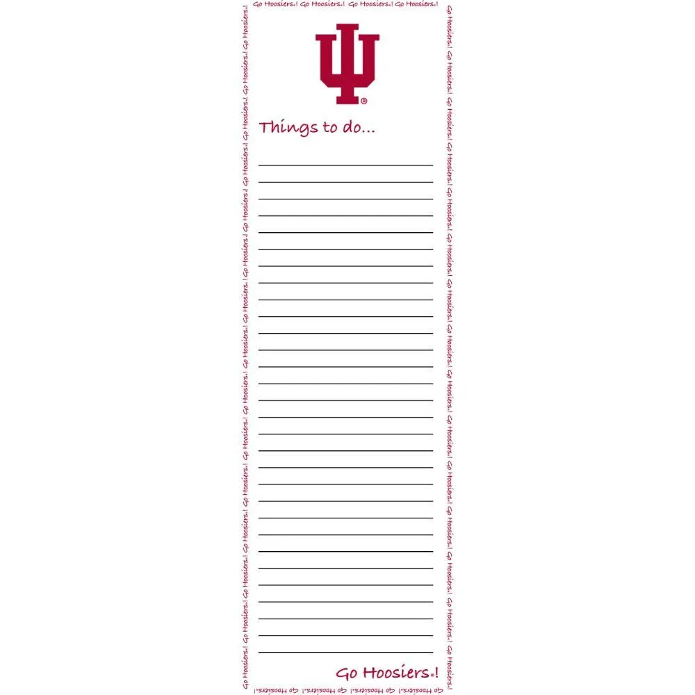 Indiana To-do Pad