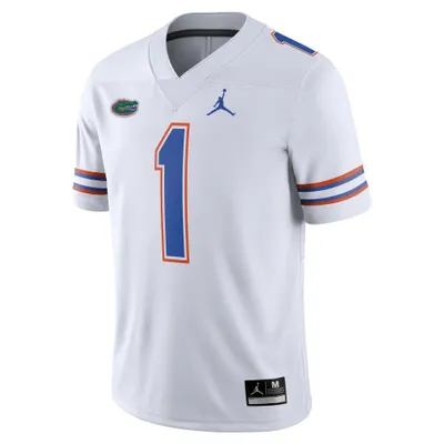 Gators | Florida Jordan Brand # 1 Road Game Jersey Alumni Hall