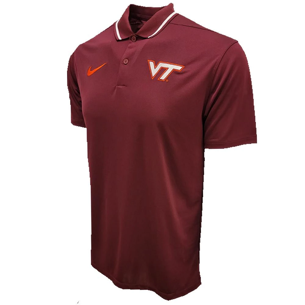 Virginia Tech Nike Dri-Fit Coaches Polo