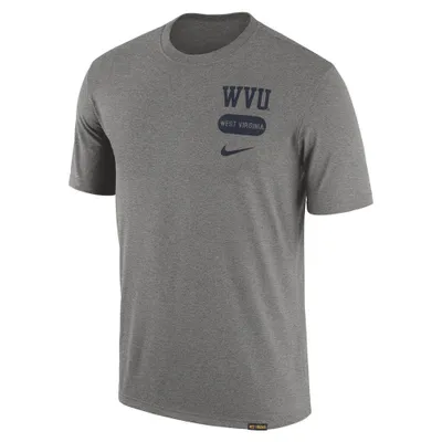 Wvu | West Virginia Nike Letterman Crew Tee Alumni Hall