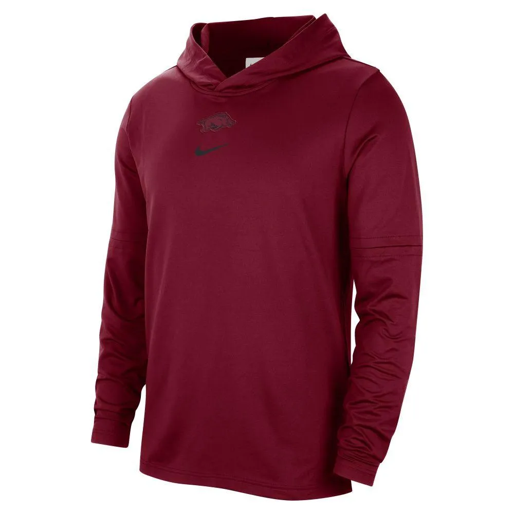 Alumni Hall Razorbacks, Arkansas Nike Dri- Fit Hooded Player Top Alumni  Hall