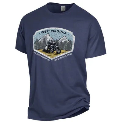 West Virginia UTV Off Road Adventure Comfort Wash Tee