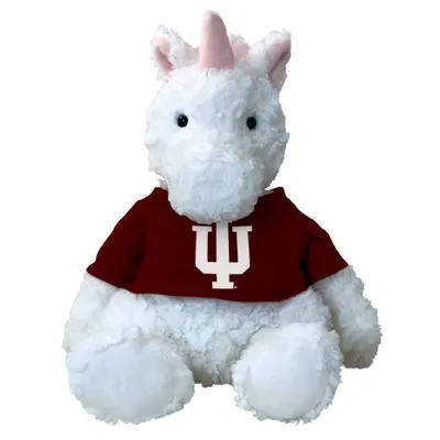  Hoosiers | Indiana 13 Inch Cuddle Buddie Plush Unicorn | Alumni Hall