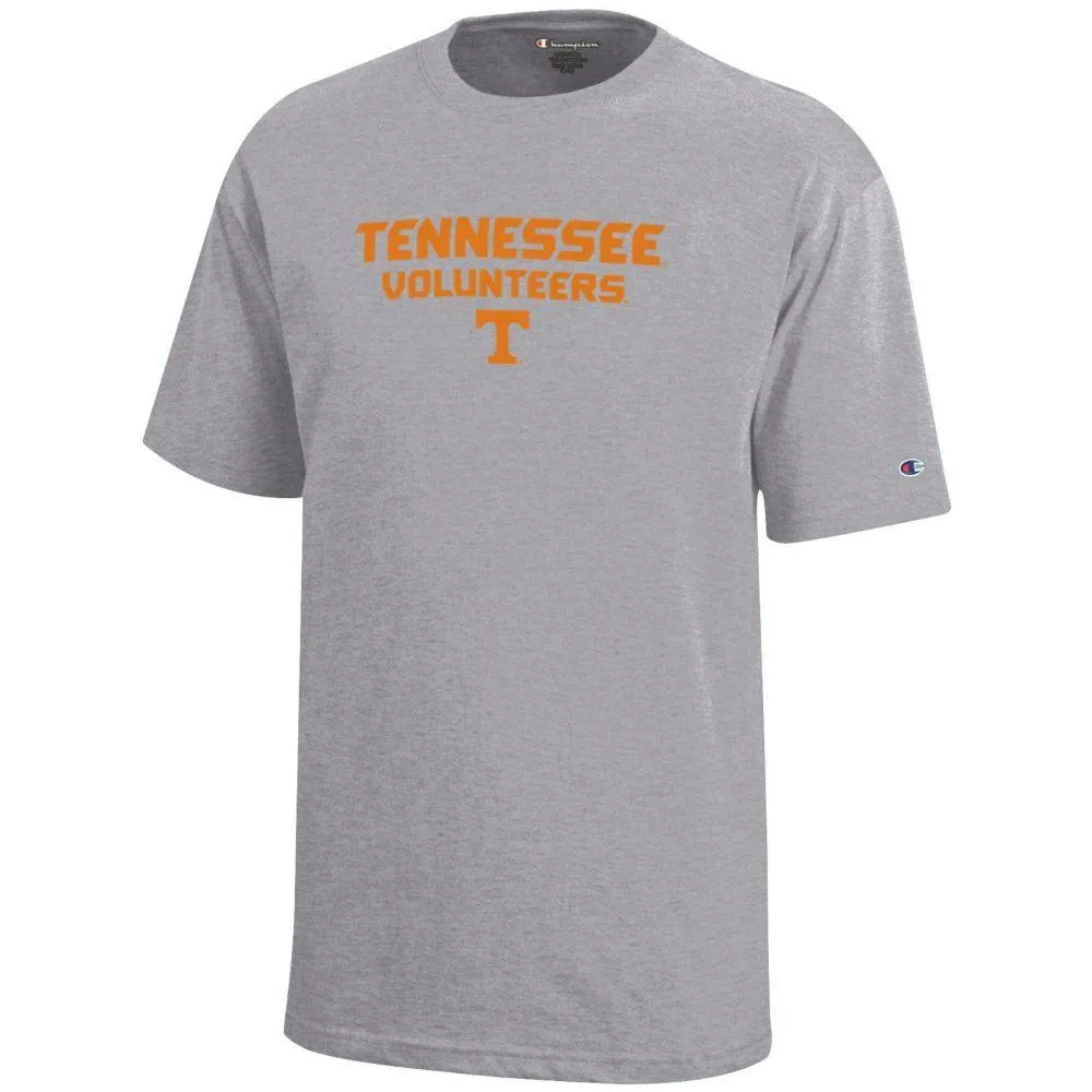 Vols | Tennessee Champion Youth Straight Stack Tee Alumni Hall